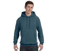 Hanes Ecosmart Hoodie, Midweight Fleece, Pullover Hooded Sweatshirt for Men Sudadera con Capucha, Azul Vaquero, L para Hombre