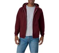 Hanes up, Ecosmart Fleece Full-Zip Hoodie for Men, Hooded Sweatshirt Sudadera con Capucha, marrón castaño, L para Hombre