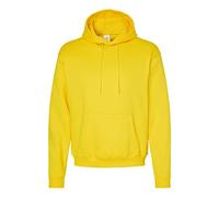 Hanes EcoSmart - Sudadera con capucha de forro polar de mezcla de algod n, sudadera con capucha de forro polar de felpa, amarillo (Athletic Yellow), 5XL