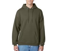 Hanes Ecosmart Sudadera con Capucha de Forro Polar para Hombre, Verde (Fatigue Green), X-Large