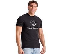 Hanes Essentials Short Sleeve Graphic tee Camiseta, Negro, M para Hombre