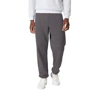 Hanes Fleece Sweatpants, Ecosmart Athletic Lounge Pants for Men, 32" (1 Or 2 Pack) Pantalones Deportivos, Color Gris Oscuro Jaspeado, M para Hombre