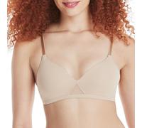 Hanes Girls' Oh So Light Foam Wirefree Bra M Nude