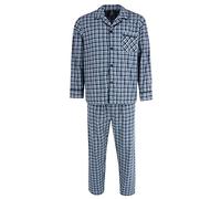 Hanes Long Sleeve Plain Weave Pajama Set Juego de Pijama, Gris, 5XL (Pack de 2) para Hombre