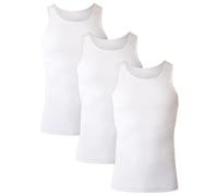 Hanes Men's 3-Pack A-Shirt Blanco Pequeño