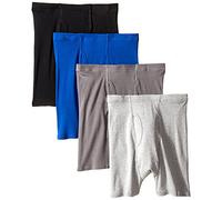 Hanes Mens 4 Pack Boxer Briefs-S,M,L,XL
