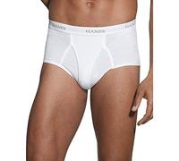 Hanes Mens Classics White Full Brief 7-Pack (7764W7) -White -L -7PK