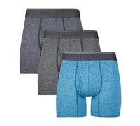 Hanes Men's Comfort Flex Fit Breathable Stretch Mesh Boxer Brief, 3 Pack, Size Large, Assorted