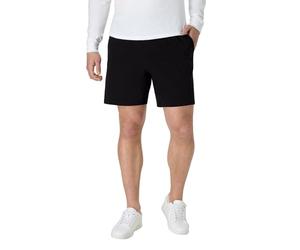 Hanes Men's Jersey Short with Pockets, Black, X-Large