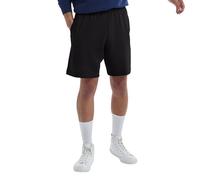 Hanes Men's Jersey Short with Pockets, Black, XXX-Large