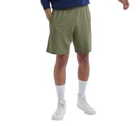 Hanes Men's Jersey Short with Pockets, Camo Green Heather, X-Large