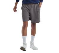 Hanes Men's Jersey Short with Pockets, Charcoal Heather, X-Large