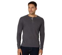 Hanes Men's Long Sleeve Henley