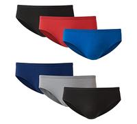 Hanes Men's Plus Size Tagless Comfort Flex Fit Dyed Bikini, 6 Pack, Assorted, 3X Large