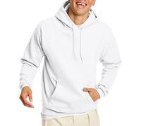 Hanes mens Pullover Ecosmart Hooded Sweatshirt Hoody White 4XLarge US