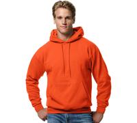 Hanes Mens Pullover EcoSmart Hooded Sweatshirt orange 5X Large