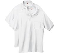 Hanes Men's Short-Sleeve Jersey Pocket Polo (Pack of 2)