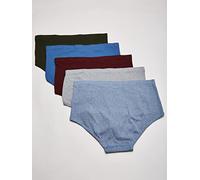 Hanes Mens Tagless® No Ride Up Briefs with Comfortsoft® Waistband 5-Pack (7820P5)