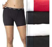 Hanes Originals - Calzoncillos Tipo b xer para Mujer, de Algod n el Stico, Surtidos, Paquete de 4 Unidades, Mezcla de Colores b sicos, XXL