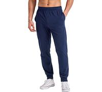 Hanes Originals - Pantalones Deportivos de algodón para Hombre, con Bolsillos, Entrepierna de 76,2 cm, Athletic Navy, X-Large