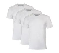 Hanes Playera Moves de Malla para Hombre, Camiseta X-Temp Que Absorbe la Humedad, Color Blanco o Negro/Gris, Paquete de 3, Blanco, Large