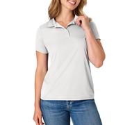 Hanes Polo Cool Performance DRI para mujer deportivo, blanco, mediano