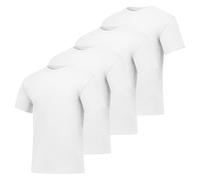 Hanes Essentials-Camiseta de Manga Corta Camisa, Paquete de 4 Unidades, 4X-Large (Pack de 4) para Hombre