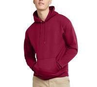 Hanes Sudadera con Capucha del pa?o Grueso y Suave Ecosmart del Jersey de los Hombres, Cardinal, Grande