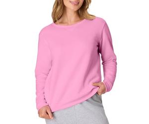Hanes Sudadera de Cuello Redondo para Mujer, Ecosmart de Forro Polar con Cuello en V, Sudadera para Mujer (1 Unidad)