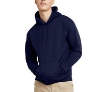Hanes Sudadera deportiva con capucha Ecosmart para hombre, color azul marino, talla XL, EE. UU.
