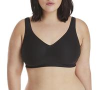 Hanes - Sujetador básico - para mujer, negro, X-Large