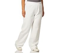 Hanes Women's Ecosmart Open Bottom Leg Fleece Sweatpants Pantalones Deportivos, Blanco, 2X Mujeres
