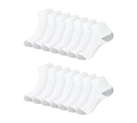 Hanes Value, Ankle Soft Moisture-wicking Socks, Available In 10 And 14-packs Calcetines Mujer (Pack de 14)