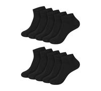 Hanes Value, Ankle Soft Moisture-wicking Socks, Available In 10 And 14-packs Paquete de 10 pares de calcetines tobilleros Mujer (Pack de 10)