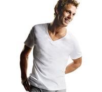 Hanes White V-Neck T P5 (medio)