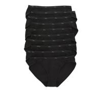 Hanes Women's Bikini Style Panty, Black, 5
