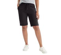 Hanes Women's French Terry Bermuda Short, Black, Large