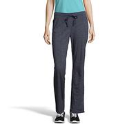 Hanes Women's French Terry Pant, Navy Heather, XX-Large