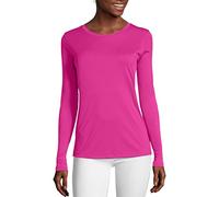 Hanes Womens Performance Long-Sleeve T-Shirt (O9308) -Fresh Berr -M