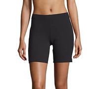 Hanes Women's Stretch Jersey Bike Shorts Black S