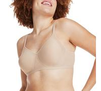 Hanes Sujetador sin aros X-Temp ComfortFlex Fit – Malla refrescante, ajuste cómodo – Desnudo, Large