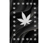 Hanf Notizbuch Hanfblatt Tagebuch Cannabis Rezeptbuch zum selber aufschreiben der vielfältigen Rezepte zum Backen Kochen Tipps & Tricks Marihuana ... Taschenbuch Bullet Journal Kochbuch 01A13