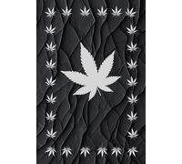 Hanf Notizbuch Hanfblatt Tagebuch Cannabis Rezeptbuch zum selber aufschreiben der vielfältigen Rezepte zum Backen Kochen Tipps & Tricks Marihuana ... Taschenbuch Bullet Journal Kochbuch 01A09