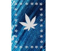 Hanf Notizbuch Hanfblatt Tagebuch Cannabis Rezeptbuch zum selber aufschreiben der vielfältigen Rezepte zum Backen Kochen Tipps & Tricks Marihuana ... Taschenbuch Bullet Journal Kochbuch 01A04