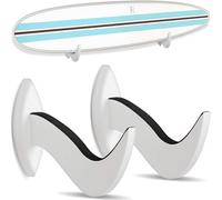Hang 11 Soporte de pared para tabla de surf, colgador de pared para tabla de surf, hermoso estante de madera sostenible para tabla de surf, el colgador de pared perfecto para mostrar tu tabla, soporte