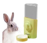 Hangable Bunny Feeder, No Drip Bottle, Small Animal Hydration, Pet Water Fountain with Secure Hanging Mechanism for Small Animals in Cages, 7.87x5.91x3.39 Inches