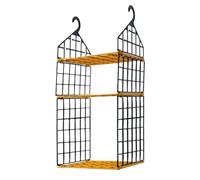 Hangable Closet Rack, Sweater Organizer Closet, Wardrobe Storage Solution, plegable Space Saver, Colgar Shelf for Jeans, Shirts, Pants, Underwear, Bras, Sundries and Bedroom Use