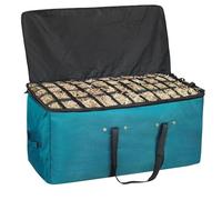 Hangable Hay Feeder Bag, Livestock Feeding Tote, Durable Storage Supply Feature, Ideal for Horses Goats Cattle, Barn Stable Use for Equine and Farm Animal Feeding Routines