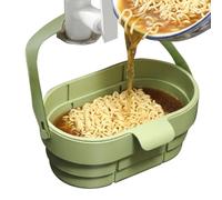 Hangable Sink Strainer Basket - Space-Saving Kitchen Drain Rack, Detachable
