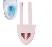 Hangable Toilet Tank Holder, Stable Cleaner Carrier, Toilet Tablet Storage with Hook, Bathroom Cleaning Accessory for Apartment Home RV, Boat Rental House Maintenance Use